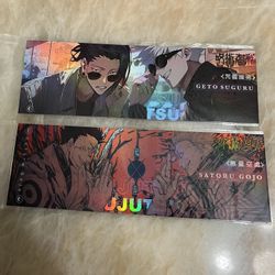 Jujutsu Kaisen laser card （2pcs）