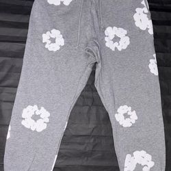 Grey Denim Tears Sweatpants – Brand New