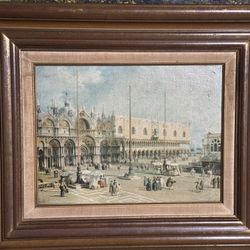 Antique Canaletto print