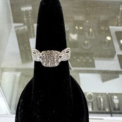 14k Yellow Gold 1ct Diamond Ring 