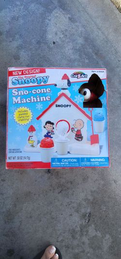 Peanuts Sno-cone machine