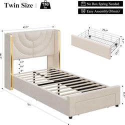 Twin Bed Frame 