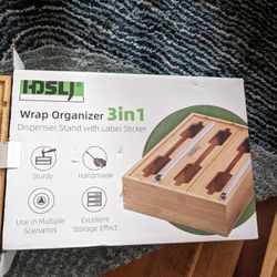 New In Box Wrap Organizer 