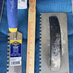 Margin & Notched Trowels 