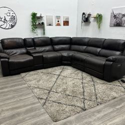 Dunhill Sectional Recliner Couch - Free Delivery