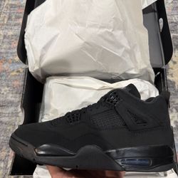 Jordan 4 Black Cat Size 4Y/5.5Y  6.5Y/8W Now Available 