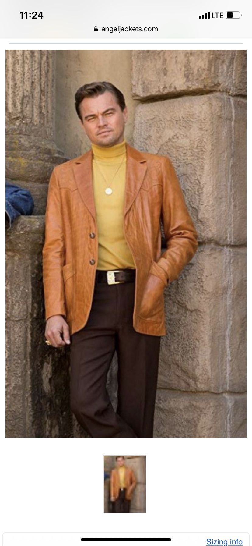 Once upon a time in Hollywood jacket