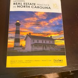 10th Edition Modern Real Estate Practice In NC. NC RE Exam Book