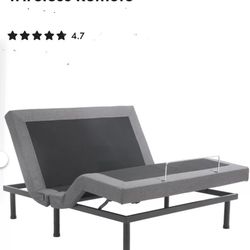 Zero gravity massaging adjustable Bed with wireless remote (queen)