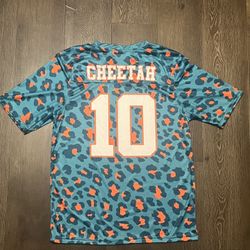 CHEETAH JERSEY CHEETAH PRINT MIAMI SWAG