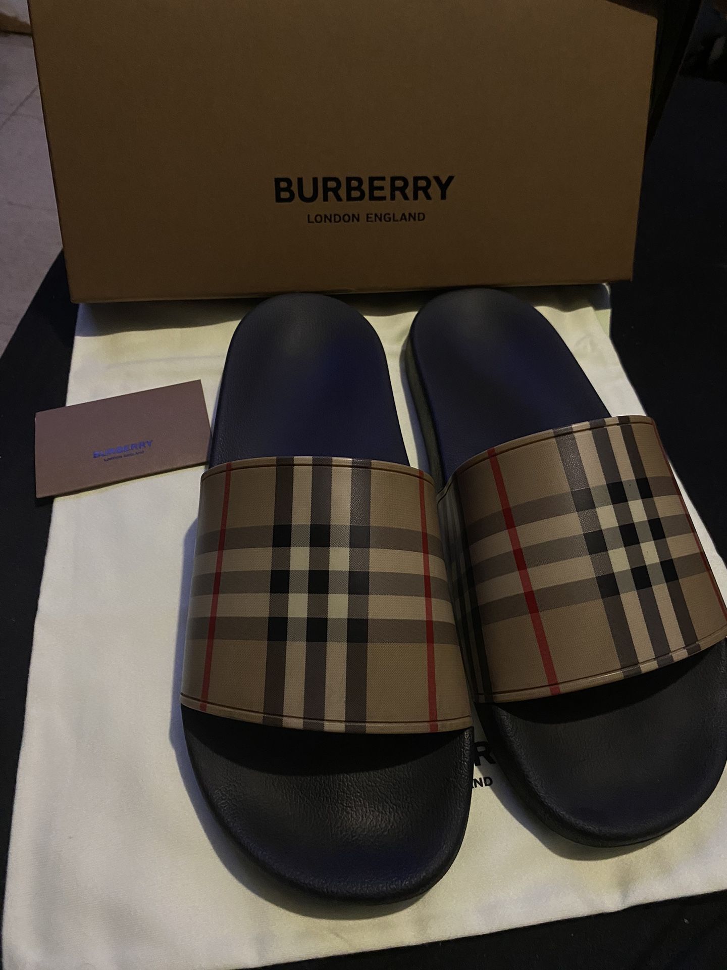 Men’s Burberry Slides