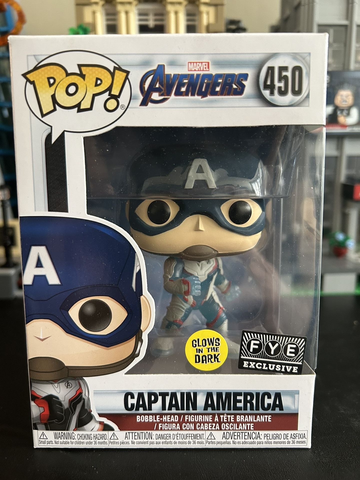 Marvel Funko Pop (Captain America) 450