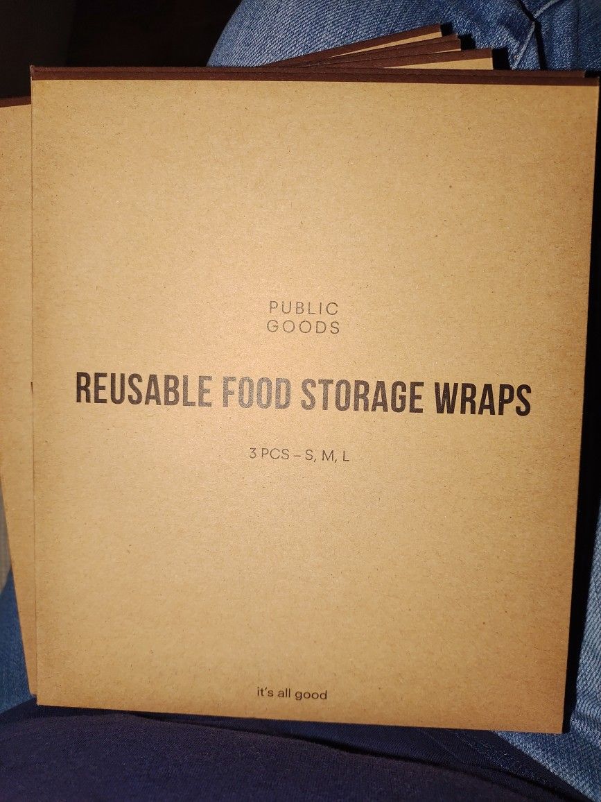 Reusable Beeswax Food Storage Wraps