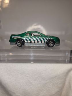 Hot Wheels Monte carlo concept car Green Diecast Car 1995 #E1