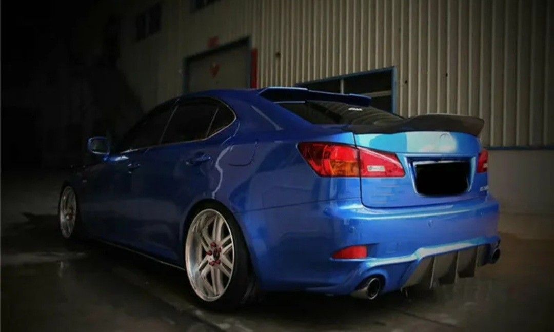 BRAND NEW 2006-2013 LEXUS IS250 IS350 JDM Duckbill Highkick V2 REAL CARBON FIBER Trunk Wing Spoiler