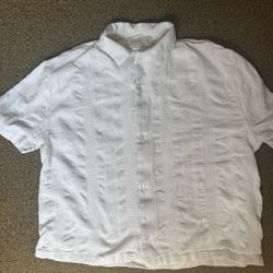 Abercrombie Shot Sleeve Button Up