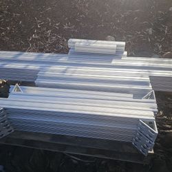 T-Slot Framing System: 15 Series, 4 ft Lg, 3 in x 3 in, Silver, Quad, Smooth, 8 Slots