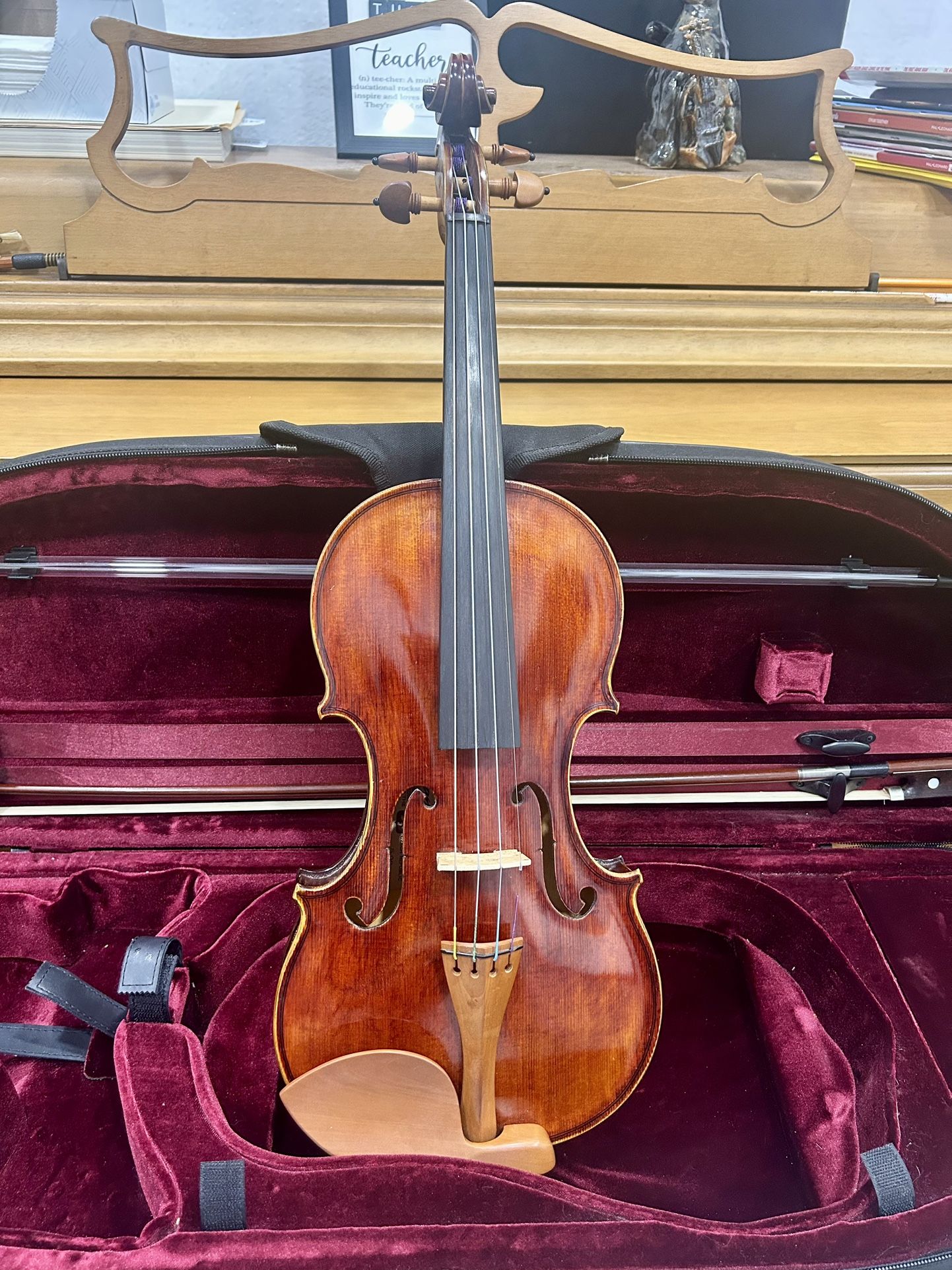 Jan Dvorak 4/4 Size Violin Model 35F