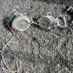 Vintage Heavy Duty Skil Saw Set