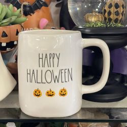 Rae Dunn Happy Halloween mug
