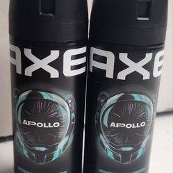 (2) Axe Body Spray  ~ Apollo