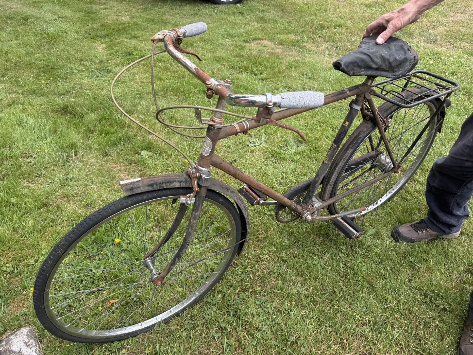 Vintage Phillips Old Rustic Bicycle