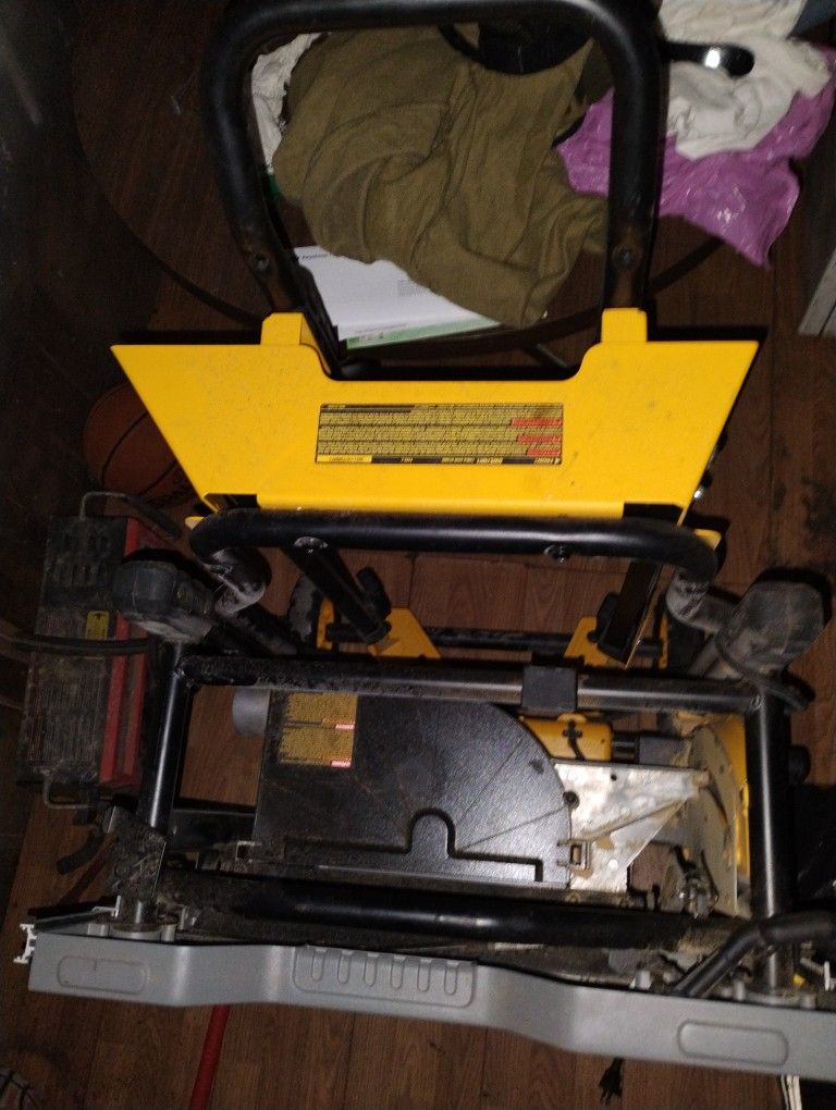 Table Saw And Stand