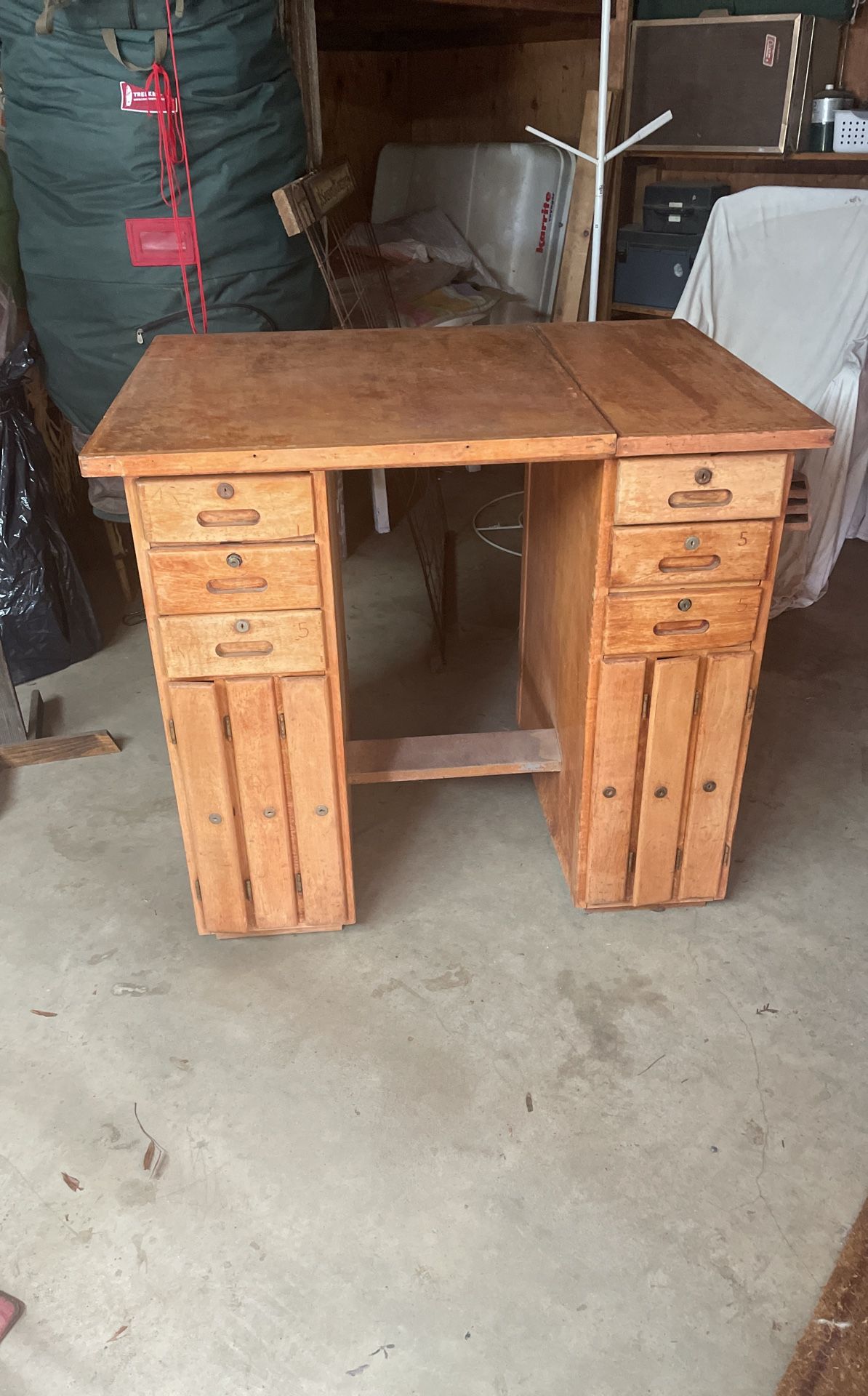Antique Drafting Desk