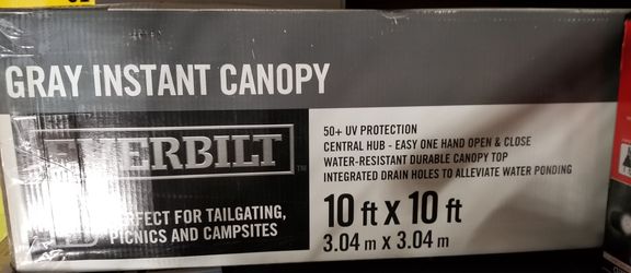 Everbilt Canopy 10ftx10ft Grey
