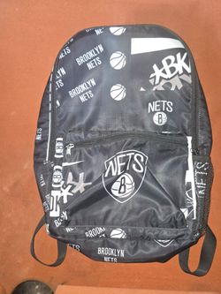 Brooklyn Nets team-branded backpack, resembling styles like the Pro Specialties Group "Back2School" bag.