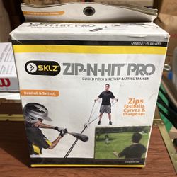 SKLZ Zip-N-Hit Controlled Pitch Baseball Batting Trainer