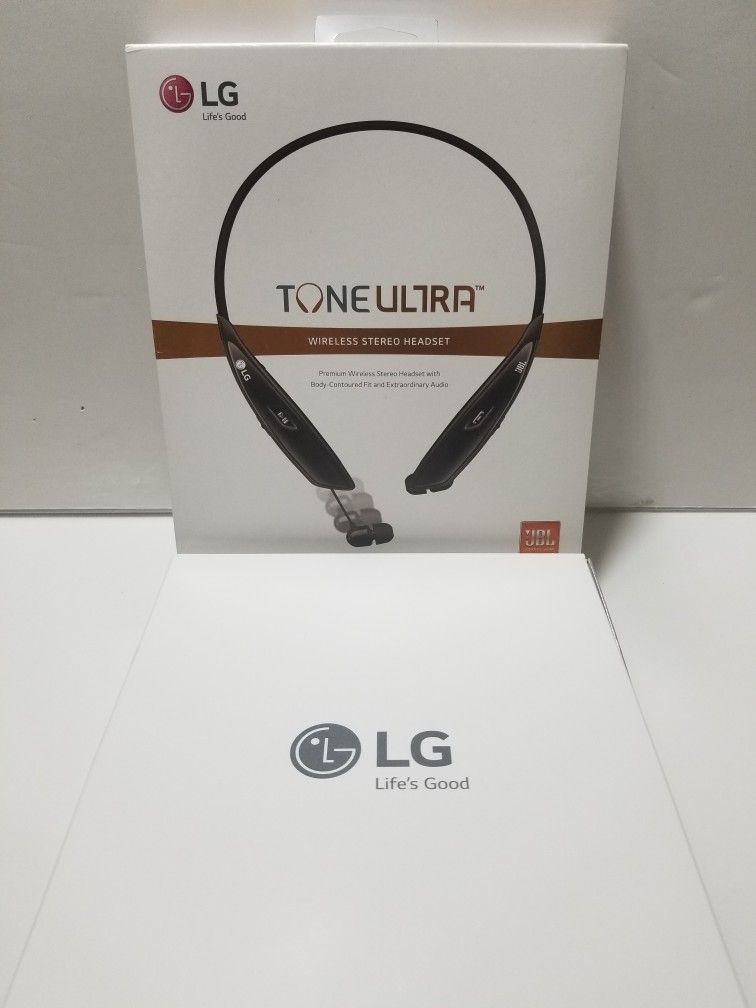 LG TONE ULTRA HBS-810 Wireless Stereo Headset. JBL sound. Bluetooth  New in box