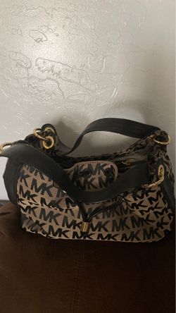 Michael Kors black and brown purse/bag