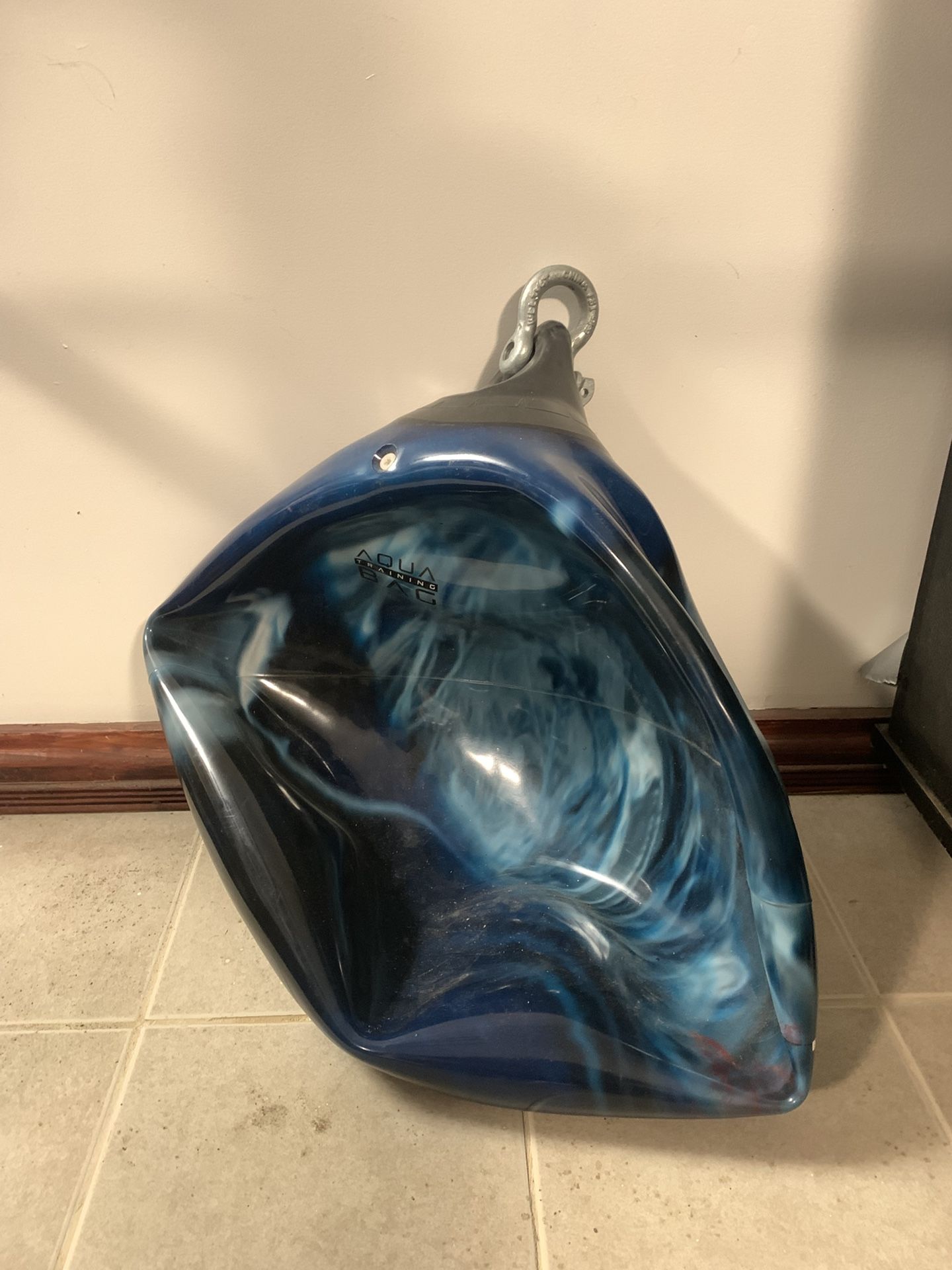 Aqua training bag punching bag