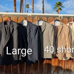 M & L Blazers And Suit Jackets 