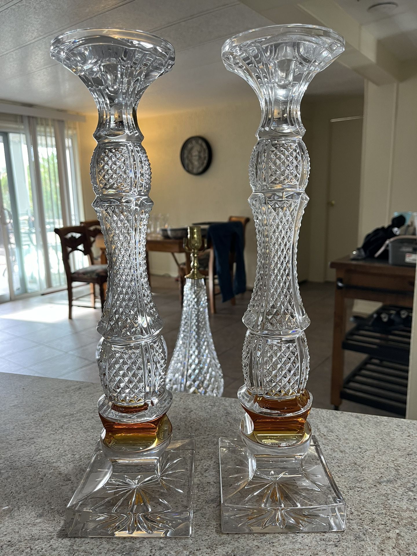 Waterford Crystal Candlesticks 