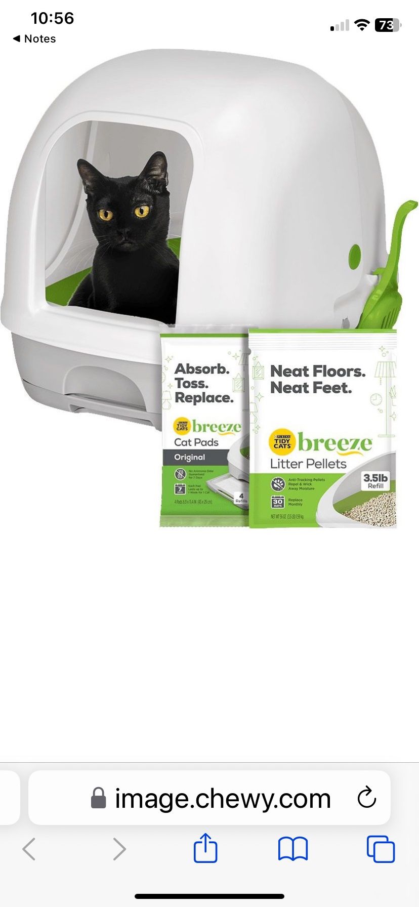 Breeze New Cat Litter Box