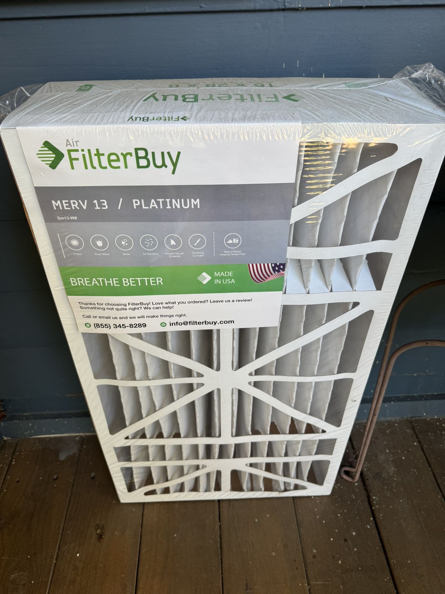 FREE replacement Hepa Air Filter For central ac/heat