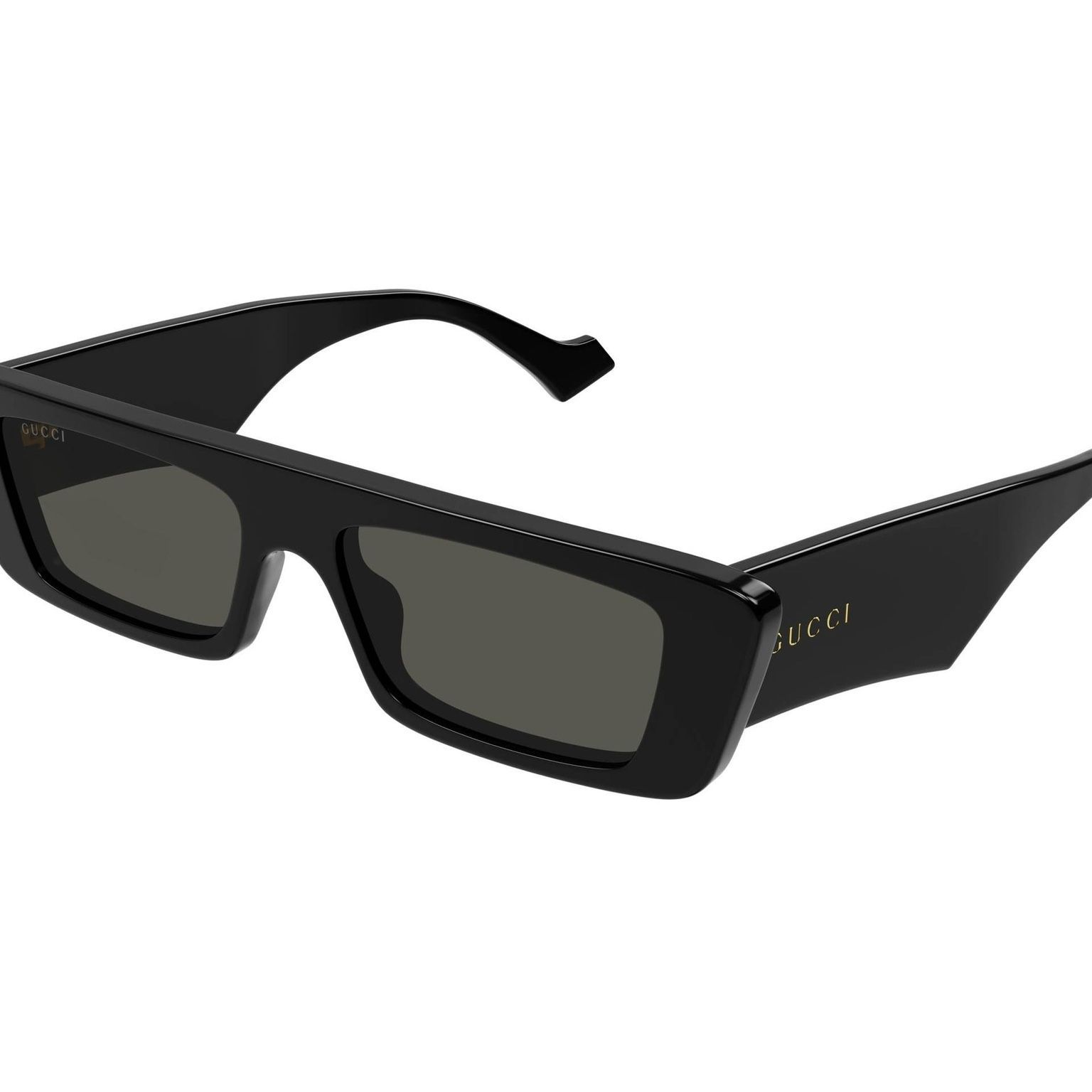 Gucci GG1331S Slim Black Silver Sunglasses