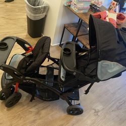 Sit Or Stand Onyx Stroller