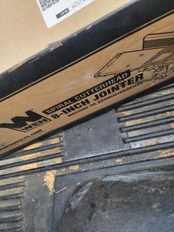 WEN 8" Spiral cutterhead jointer(new)