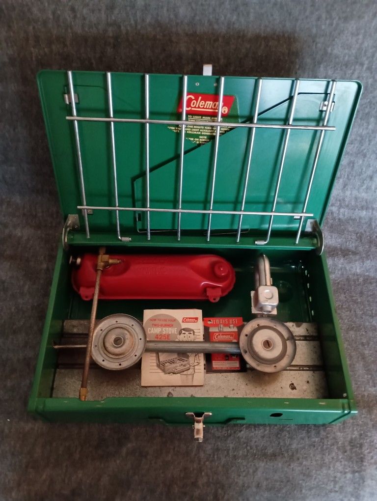 Vintage Coleman Two Burner Camping Stove