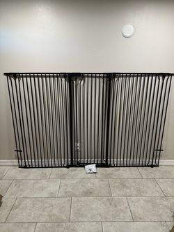 Extra Tall & Wide Cat Safety Gate - Adjustable from 57.4” - 81”