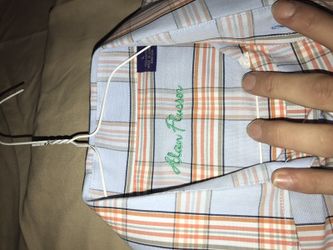 Men's Large Alan Flusser Button Down