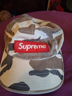 Supreme CAMO Hat Made In USA