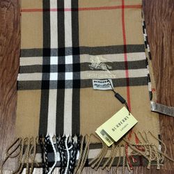 Burberry Cashmere Scarf