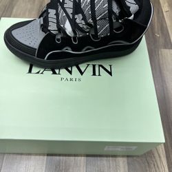 Lance Black And Gray Sneakers