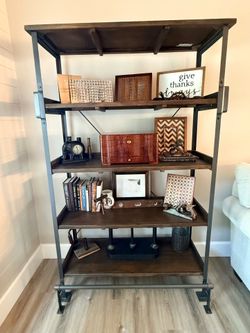 Industrial Book Shelf