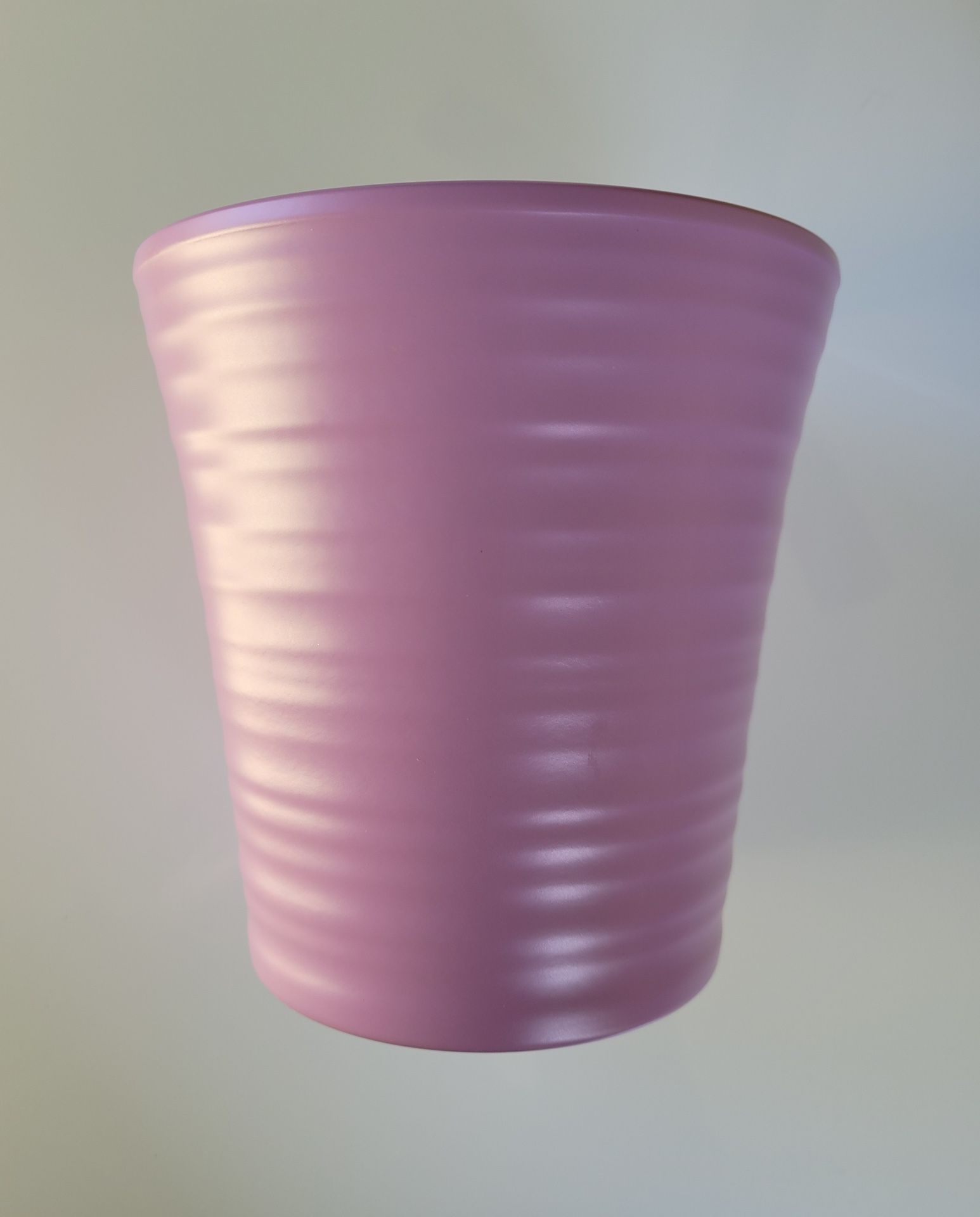 Purple Mid-Century Style Planter