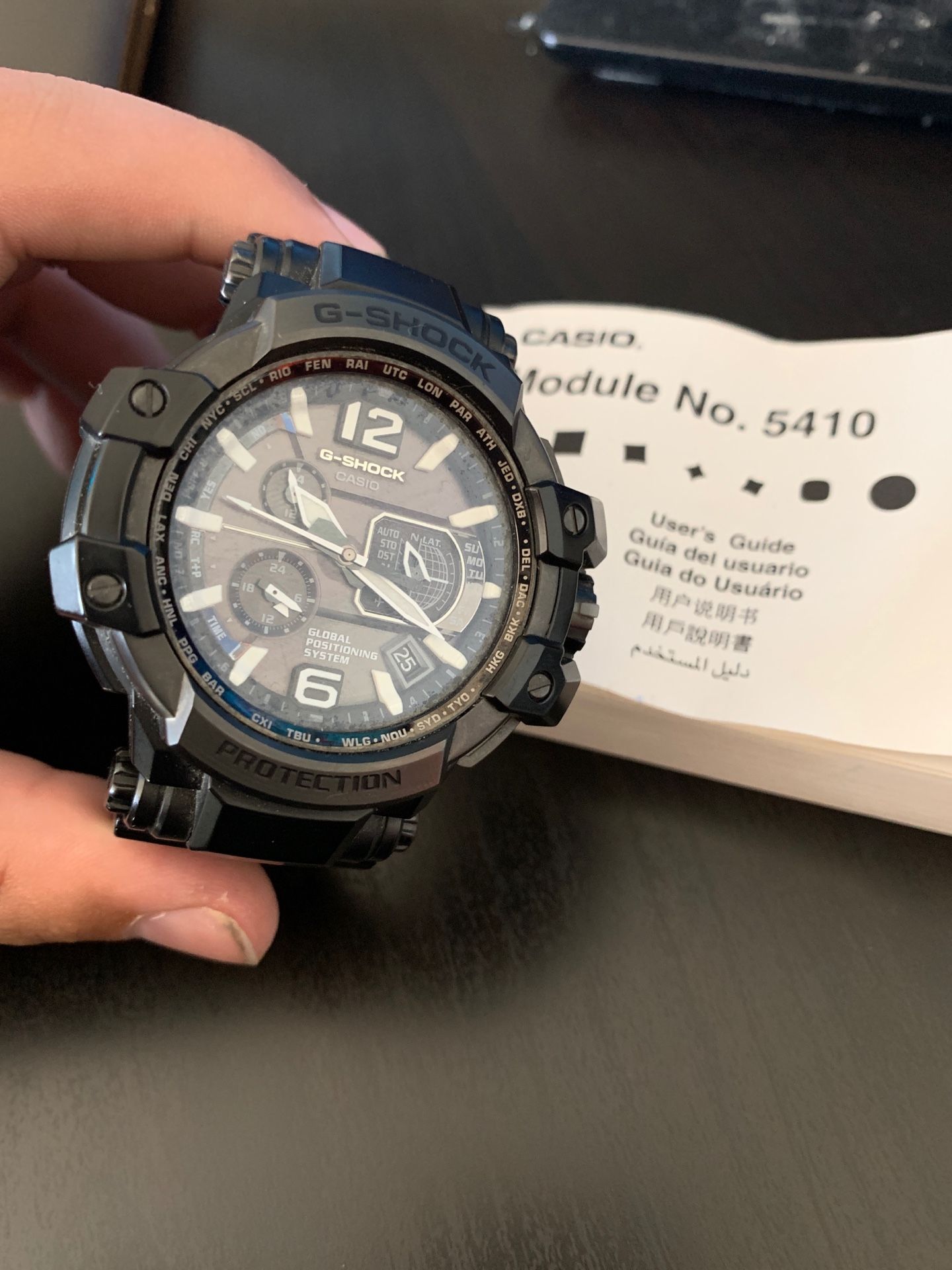 Casio g shock gpw-1000 module 5410